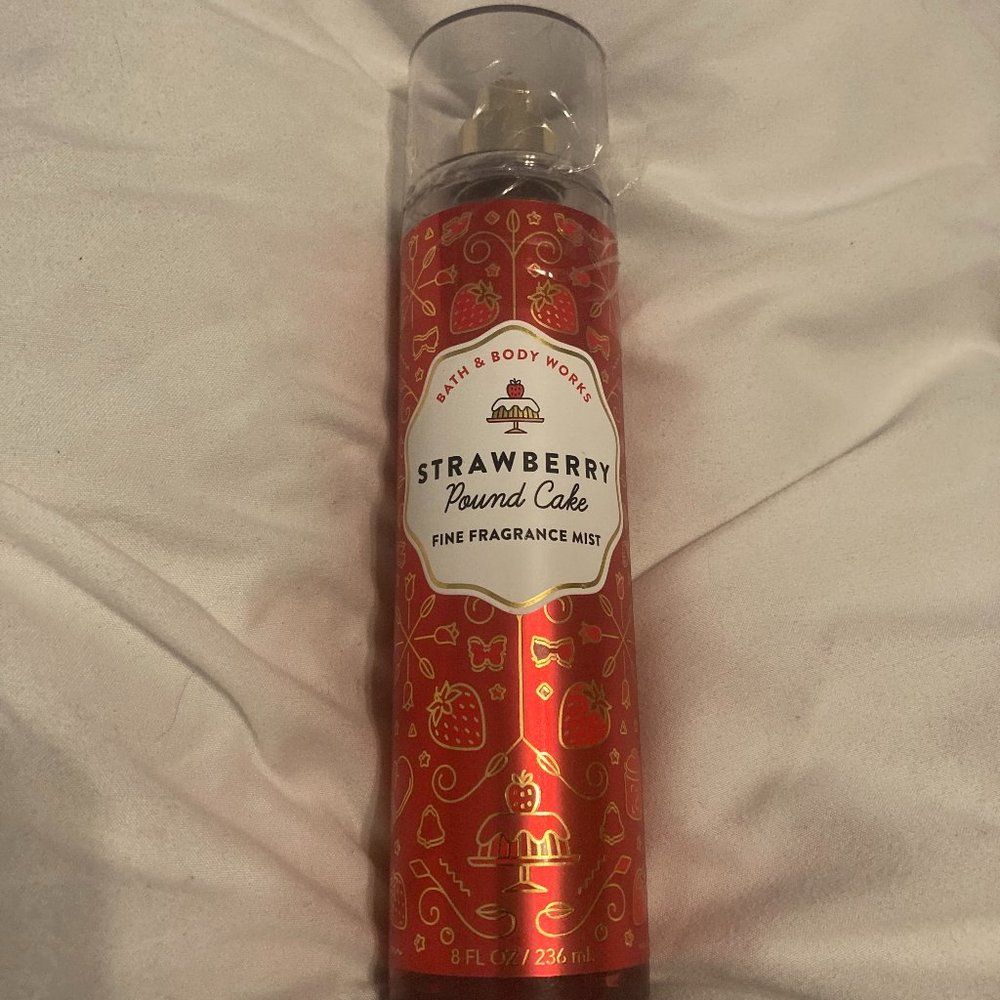 bath and bodyworks strawberry poundcake fragrance